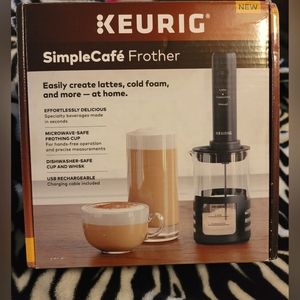 Keurig Simple Cafe Rechargeable NEW In Box